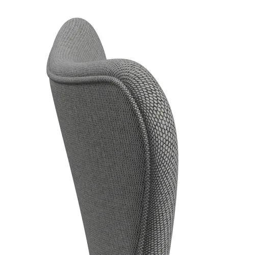 Fritz Hansen Series 7™ Chair Full Upholstery, Nine Grey/Re Wool Wool White/Natural