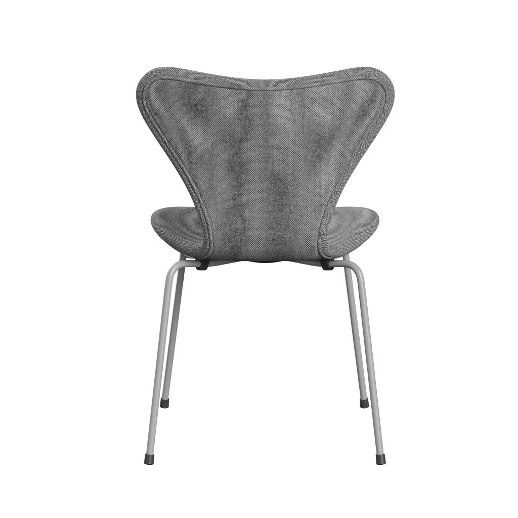 Fritz Hansen Series 7™ Chair Full Upholstery, Nine Grey/Re Wool Wool White/Natural