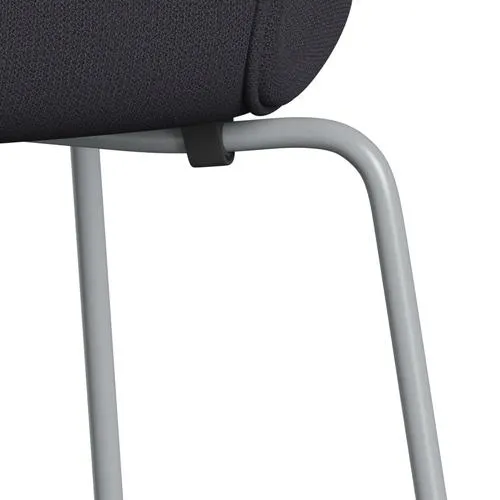 Fritz Hansen Series 7™ Chair Full Upholstery, Silver Grey/Capture Blue Charcoal