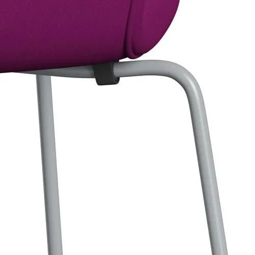 Fritz Hansen Series 7™ Chair Full Upholstery, Silver Grey/Comfort Violet Light