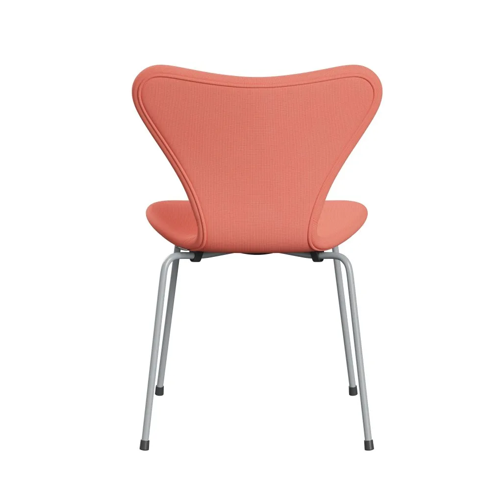 Fritz Hansen Series 7™ Chair Full Upholstery, Silver Grey/Fame Pink Light