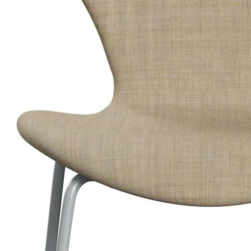 Fritz Hansen Series 7™ Chair Full Upholstery, Silver Grey/Remix Beige (Rem223)