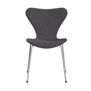 Fritz Hansen Series 7™ Chair Full Upholstery, Silver Grey/Remix Dark Grey (Rem266)