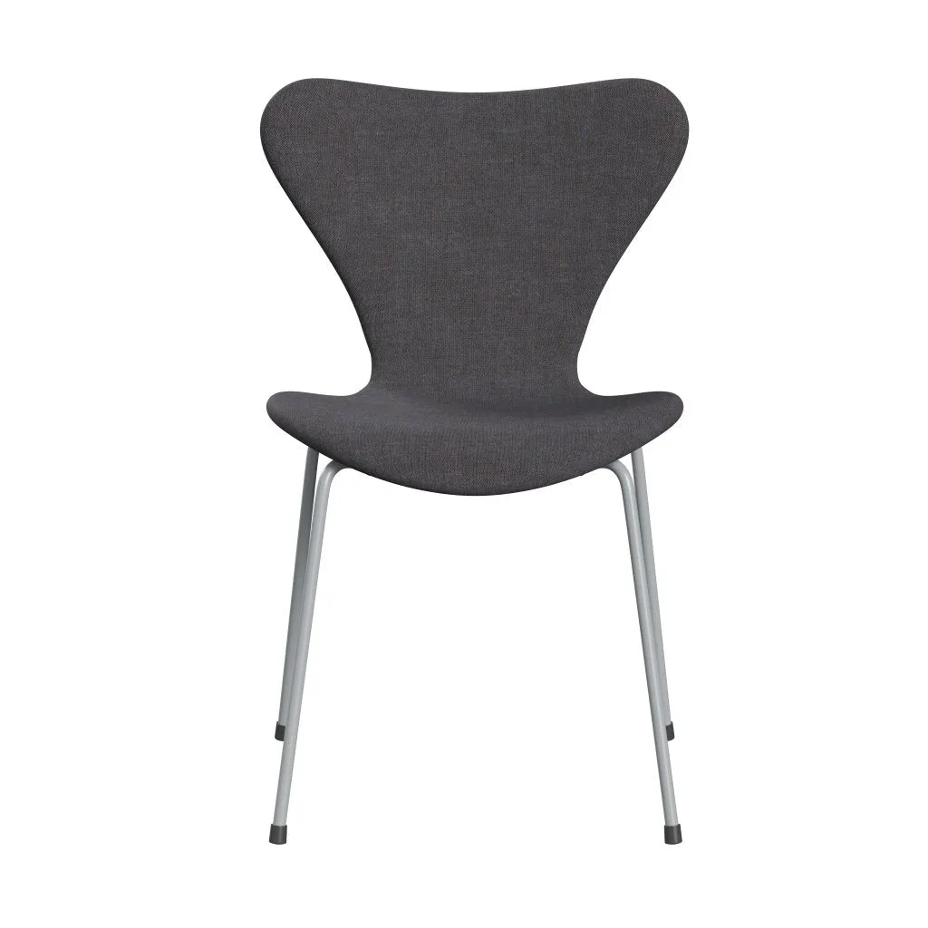 Fritz Hansen Series 7™ Chair Full Upholstery, Silver Grey/Remix Dark Grey (Rem266)