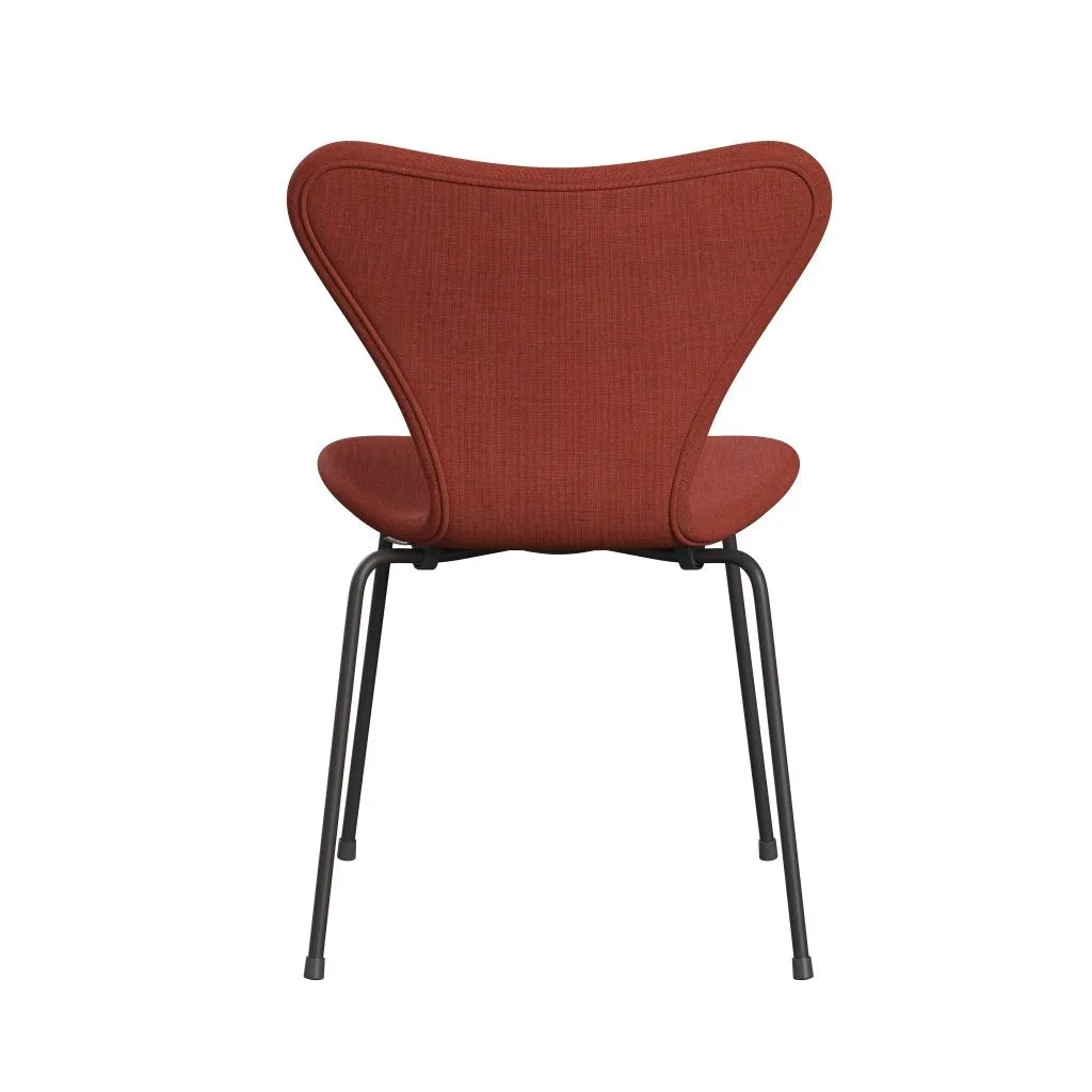 Fritz Hansen Series 7™ Chair Full Upholstery, Warm Graphite/Canvas Coral