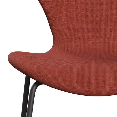 Fritz Hansen Series 7™ Chair Full Upholstery, Warm Graphite/Canvas Coral