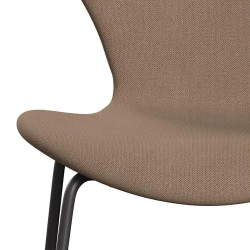 Fritz Hansen Series 7™ Chair Full Upholstery, Warm Graphite/Capture Sand/Brown
