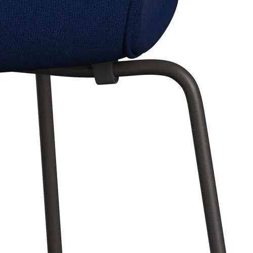 Fritz Hansen Series 7™ Chair Full Upholstery, Warm Graphite/Fame Dark Blue (F66071)