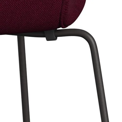 Fritz Hansen Series 7™ Chair Full Upholstery, Warm Graphite/Hallingdal Wine Red/Violet