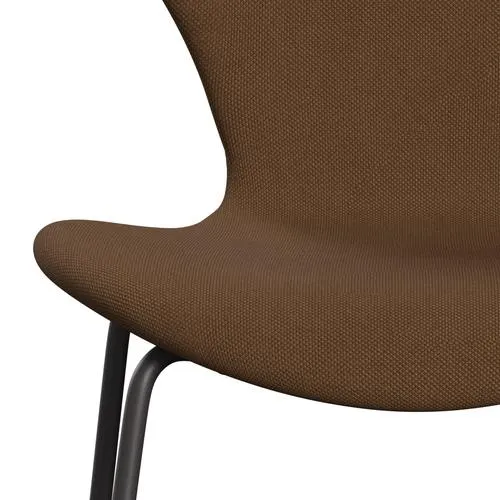 Fritz Hansen Series 7™ Chair Full Upholstery, Warm Graphite/Steelcut Chocolate Light
