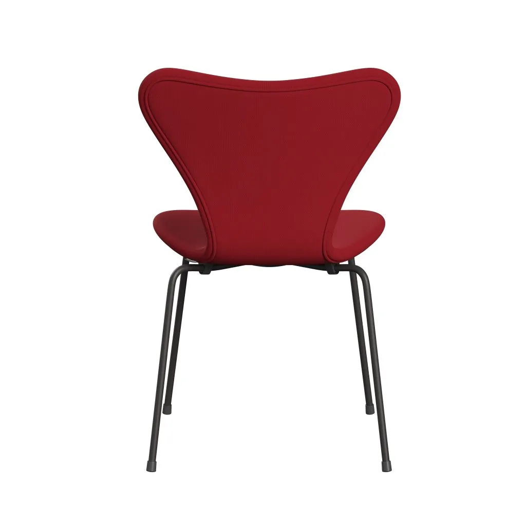 Fritz Hansen Series 7™ Chair Full Upholstery, Warm Graphite/Steelcut Standard/Light Dark Red
