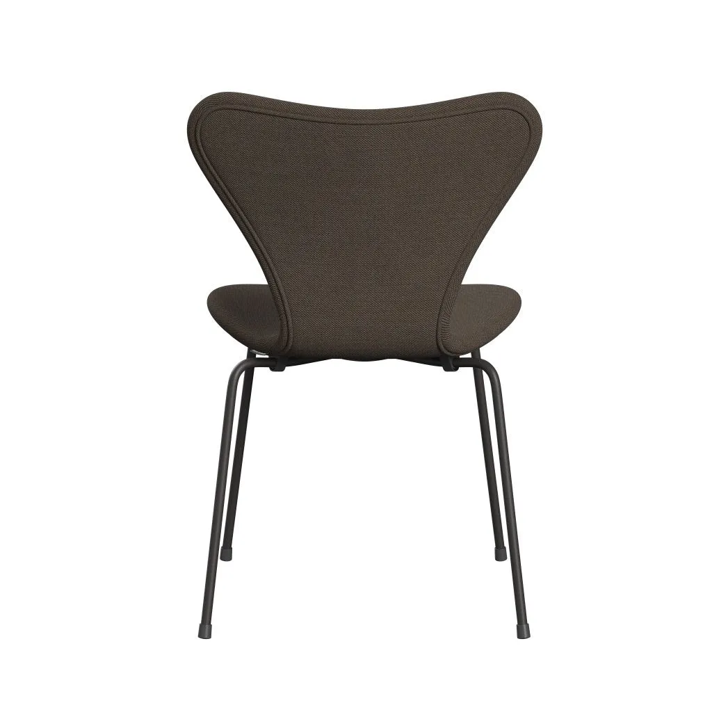 Fritz Hansen Series 7™ Chair Full Upholstery, Warm Graphite/Steelcut Trio Grey/Brown