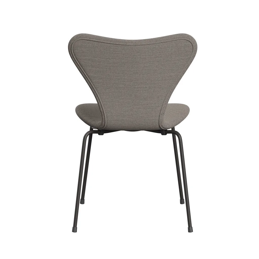 Fritz Hansen Series 7™ Chair Full Upholstery, Warm Graphite/Steelcut Trio Pink/White/Black