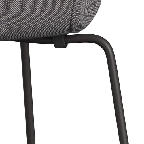 Fritz Hansen Series 7™ Chair Full Upholstery, Warm Graphite/Steelcut Trio Soft Blue/Brown/Black