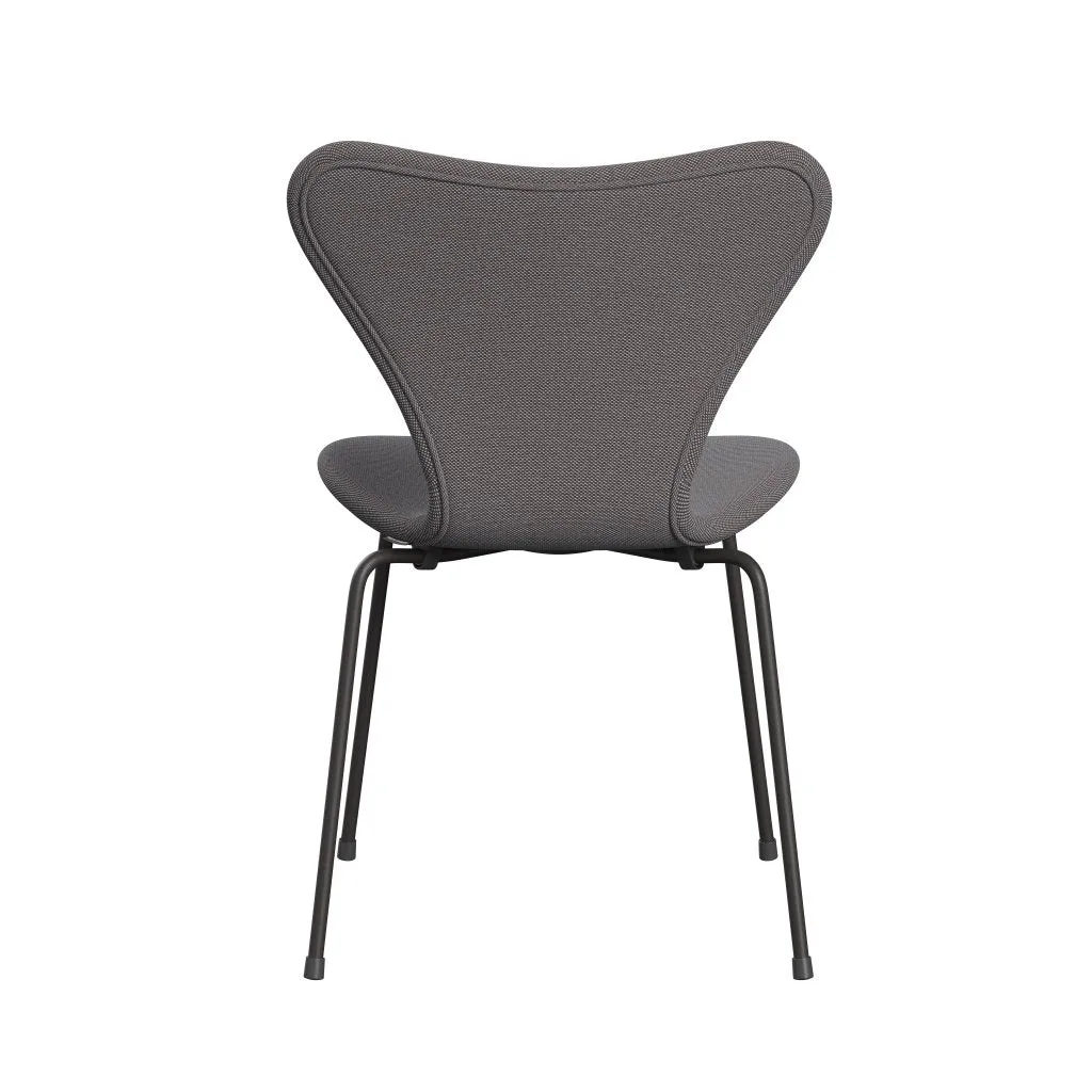 Fritz Hansen Series 7™ Chair Full Upholstery, Warm Graphite/Steelcut Trio Soft Blue/Brown/Black