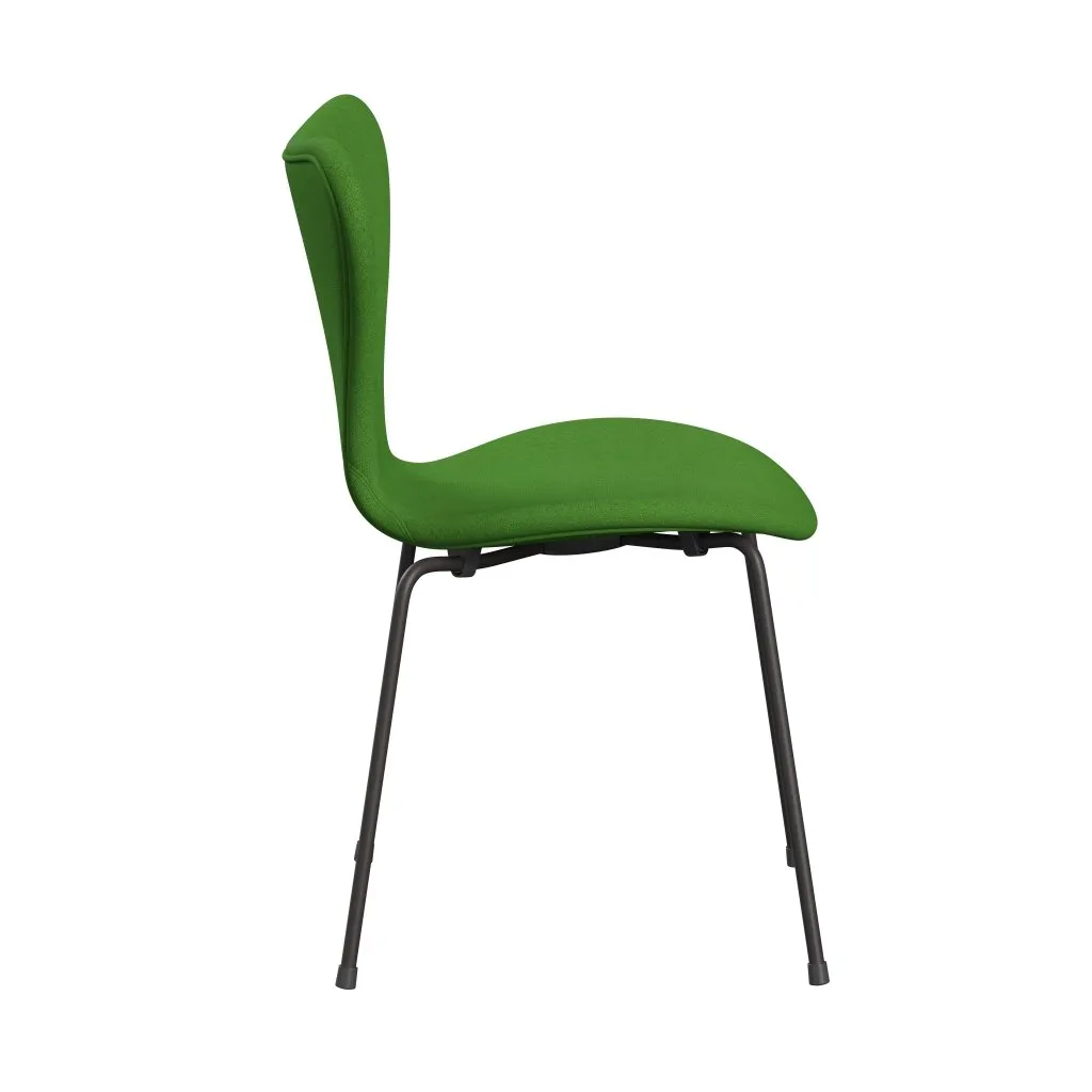 Fritz Hansen Series 7™ Chair Full Upholstery, Warm Graphite/Tonus Light Green