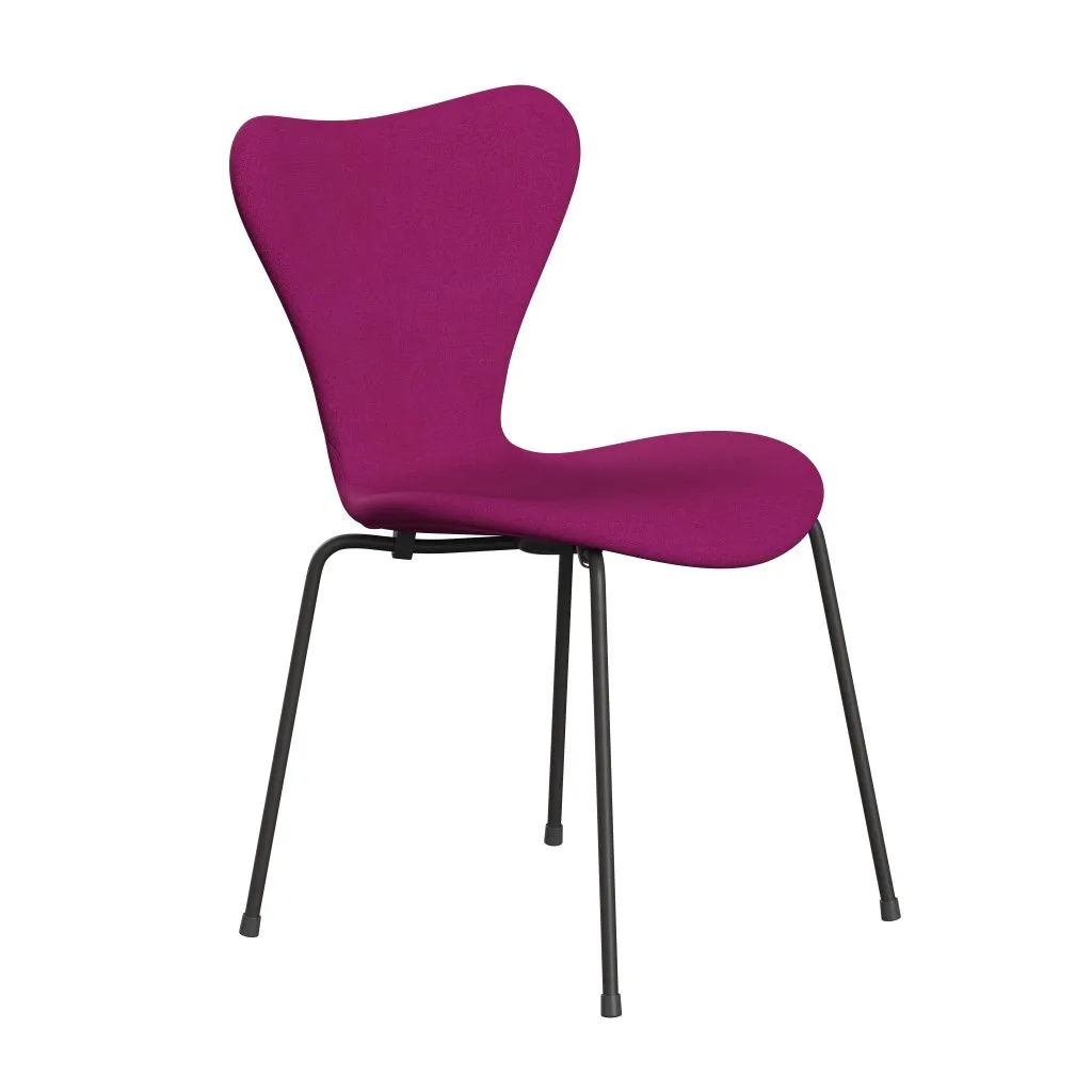 Fritz Hansen Series 7™ Chair Full Upholstery, Warm Graphite/Tonus Pink