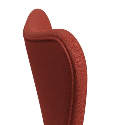 Fritz Hansen Series 7™ Chair Full Upholstery, White/Capture Orange Dark