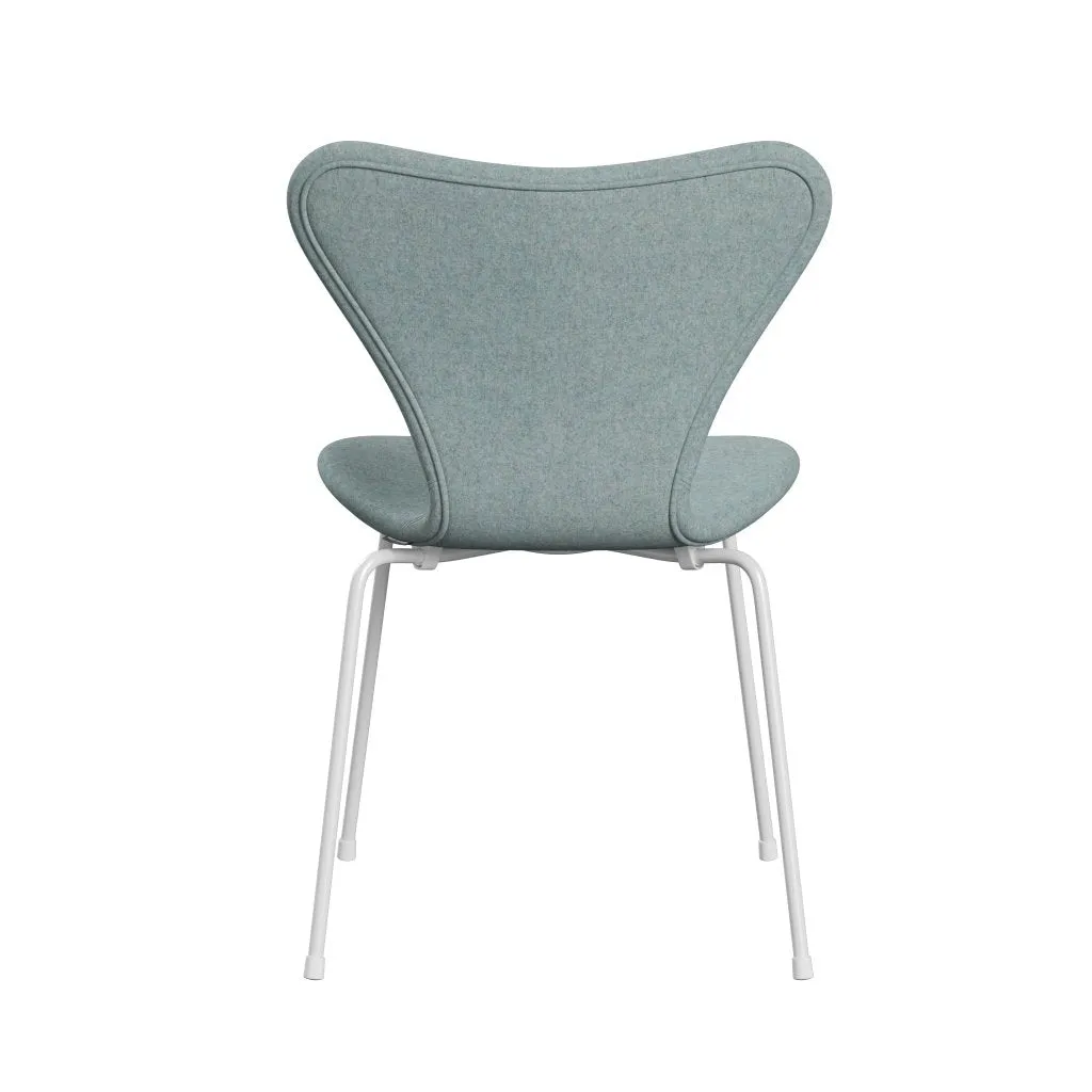 Fritz Hansen Series 7™ Chair Full Upholstery, White/Divina Md Mint