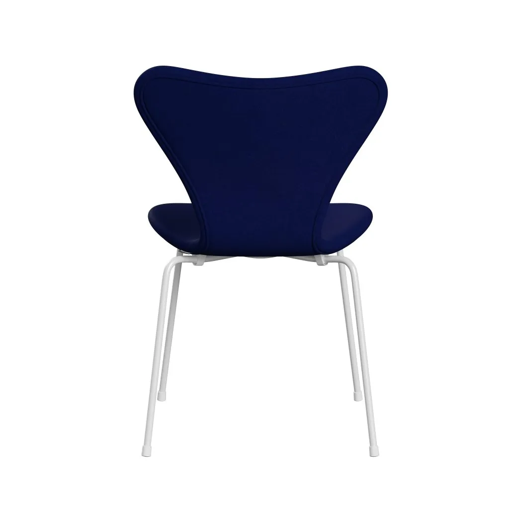 Fritz Hansen Series 7™ Chair Full Upholstery, White/Divina Royal Blue