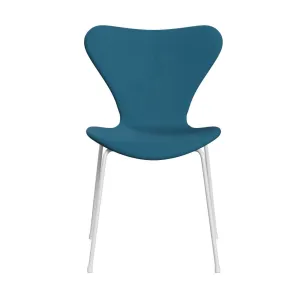 Fritz Hansen Series 7™ Chair Full Upholstery, White/Fame Kerosene