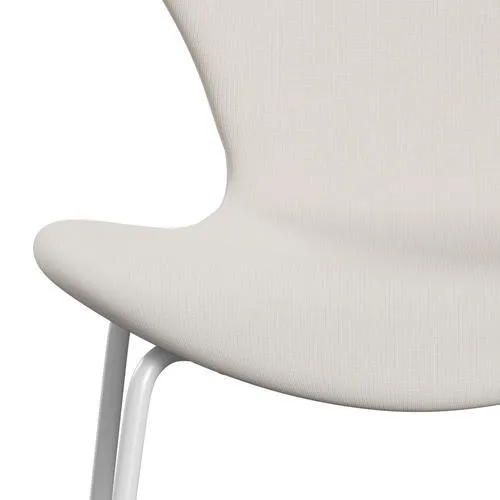 Fritz Hansen Series 7™ Chair Full Upholstery, White/Fame White