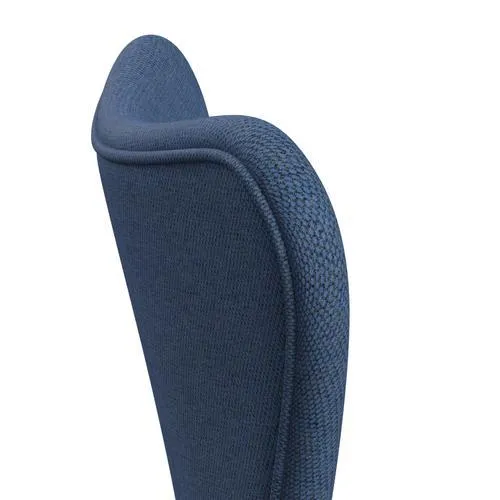 Fritz Hansen Series 7™ Chair Full Upholstery, White/Re Wool Blue/Natural
