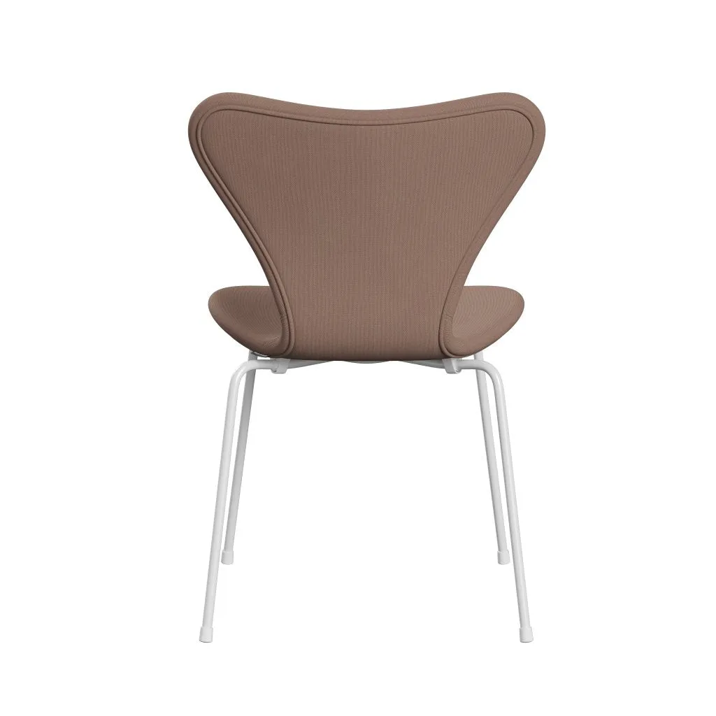Fritz Hansen Series 7™ Chair Full Upholstery, White/Remix Brown