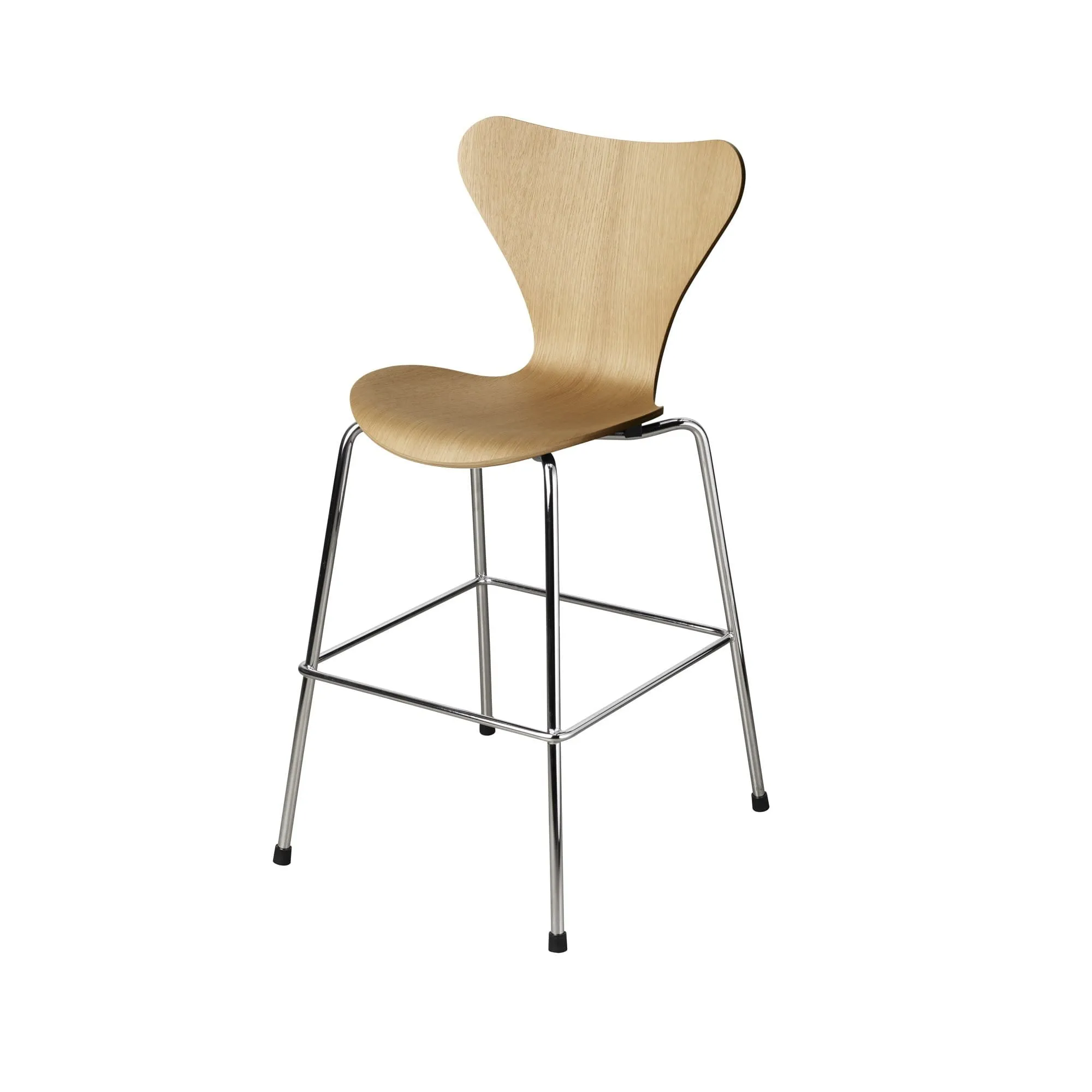 Fritz Hansen Series 7™ Junior Chair, Oak/Chrome