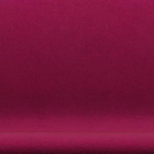 Fritz Hansen Swan™ Sofa 2 Seater, Black Lacquered/Divina Melange Lipstick Pink