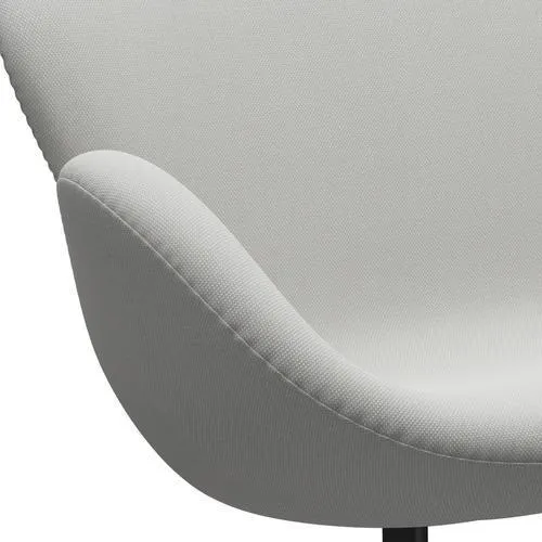 Fritz Hansen Swan™ Sofa 2 Seater, Black Lacquered/Steelcut Trio Delicate Mint Green