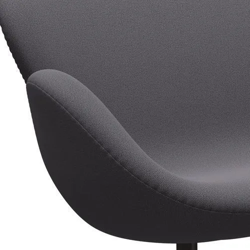 Fritz Hansen Swan™ Sofa 2 Seater, Brown Bronze/Capture Dark Grey