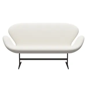 Fritz Hansen Swan™ Sofa 2 Seater, Brown Bronze/Diablo Snow
