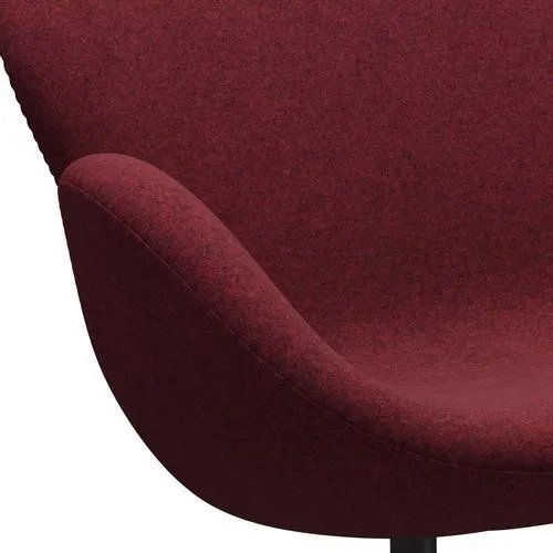Fritz Hansen Swan™ Sofa 2 Seater, Brown Bronze/Divina Md Raspberry