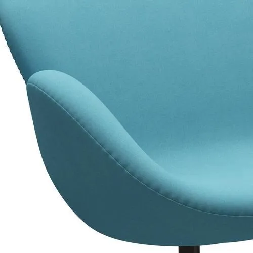 Fritz Hansen Swan™ Sofa 2 Seater, Brown Bronze/Divina Turquoise Light
