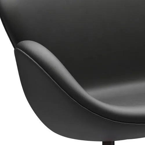 Fritz Hansen Swan™ Sofa 2 Seater, Brown Bronze/Essential Black