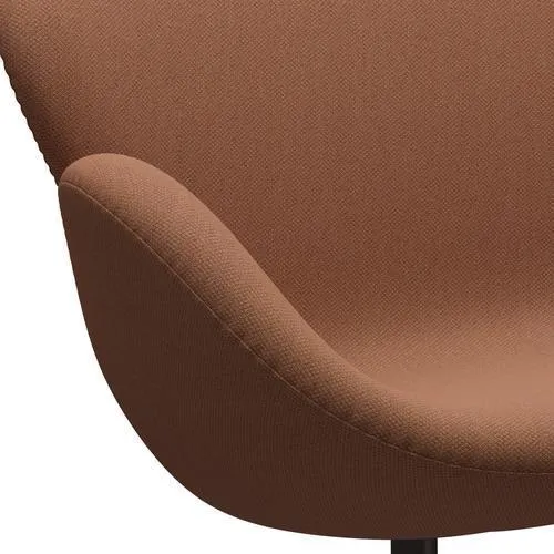 Fritz Hansen Swan™ Sofa 2 Seater, Brown Bronze/Fiord Peach