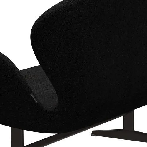 Fritz Hansen Swan™ Sofa 2 Seater, Brown Bronze/Hallingdal Charcoal