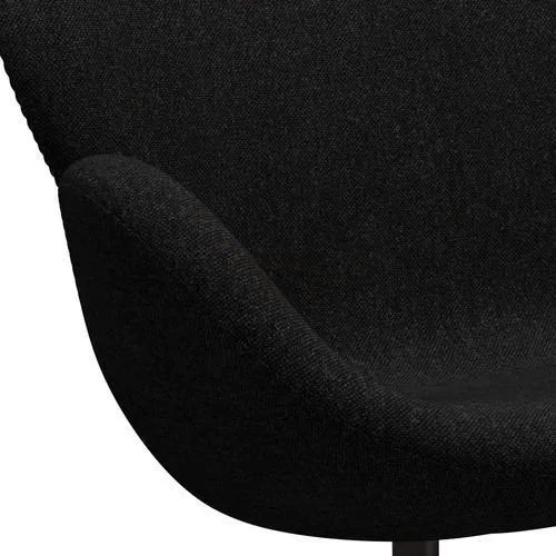 Fritz Hansen Swan™ Sofa 2 Seater, Brown Bronze/Hallingdal Charcoal
