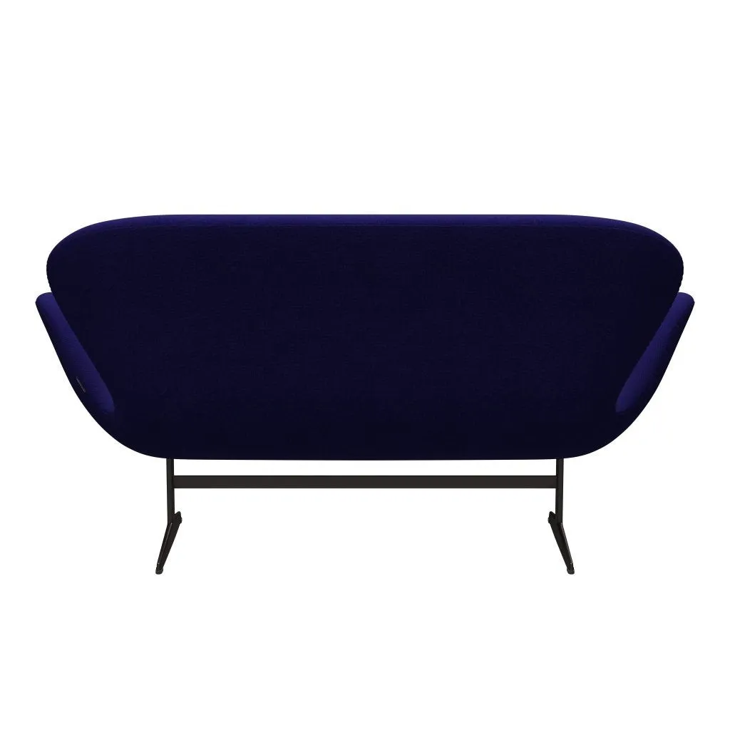 Fritz Hansen Swan™ Sofa 2 Seater, Brown Bronze/Hallingdal Violet Dark