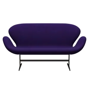 Fritz Hansen Swan™ Sofa 2 Seater, Brown Bronze/Hallingdal Violet