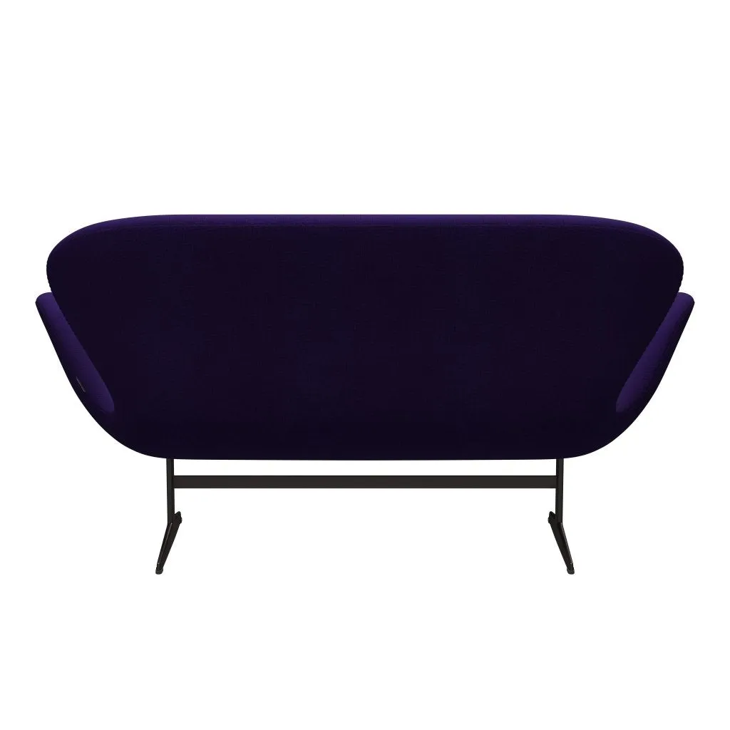 Fritz Hansen Swan™ Sofa 2 Seater, Brown Bronze/Hallingdal Violet