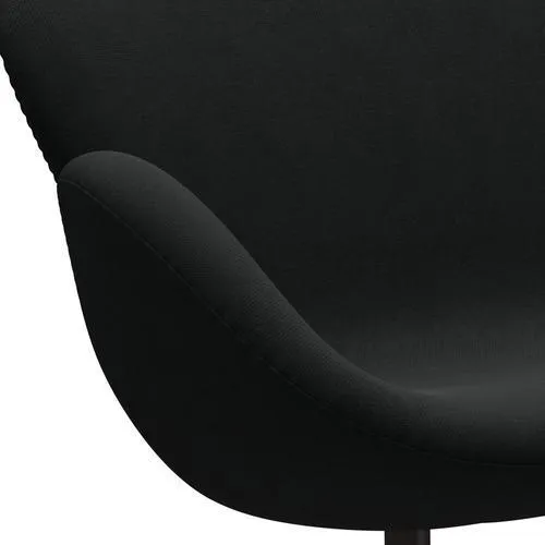 Fritz Hansen Swan™ Sofa 2 Seater, Brown Bronze/Steelcut Black
