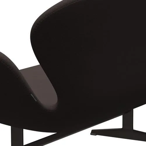 Fritz Hansen Swan™ Sofa 2 Seater, Brown Bronze/Steelcut Dark Earth Brown