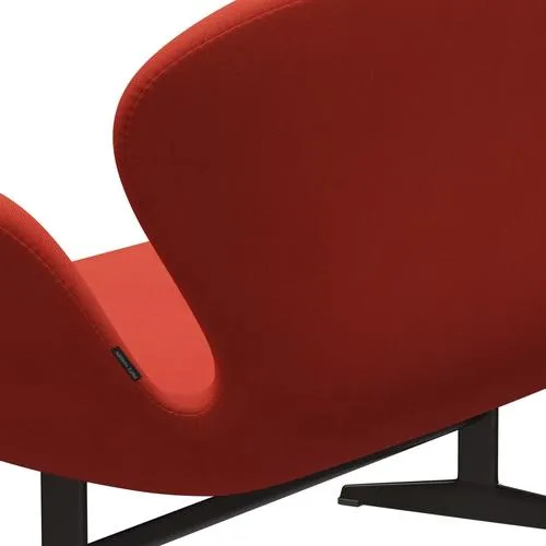 Fritz Hansen Swan™ Sofa 2 Seater, Brown Bronze/Steelcut Light Red