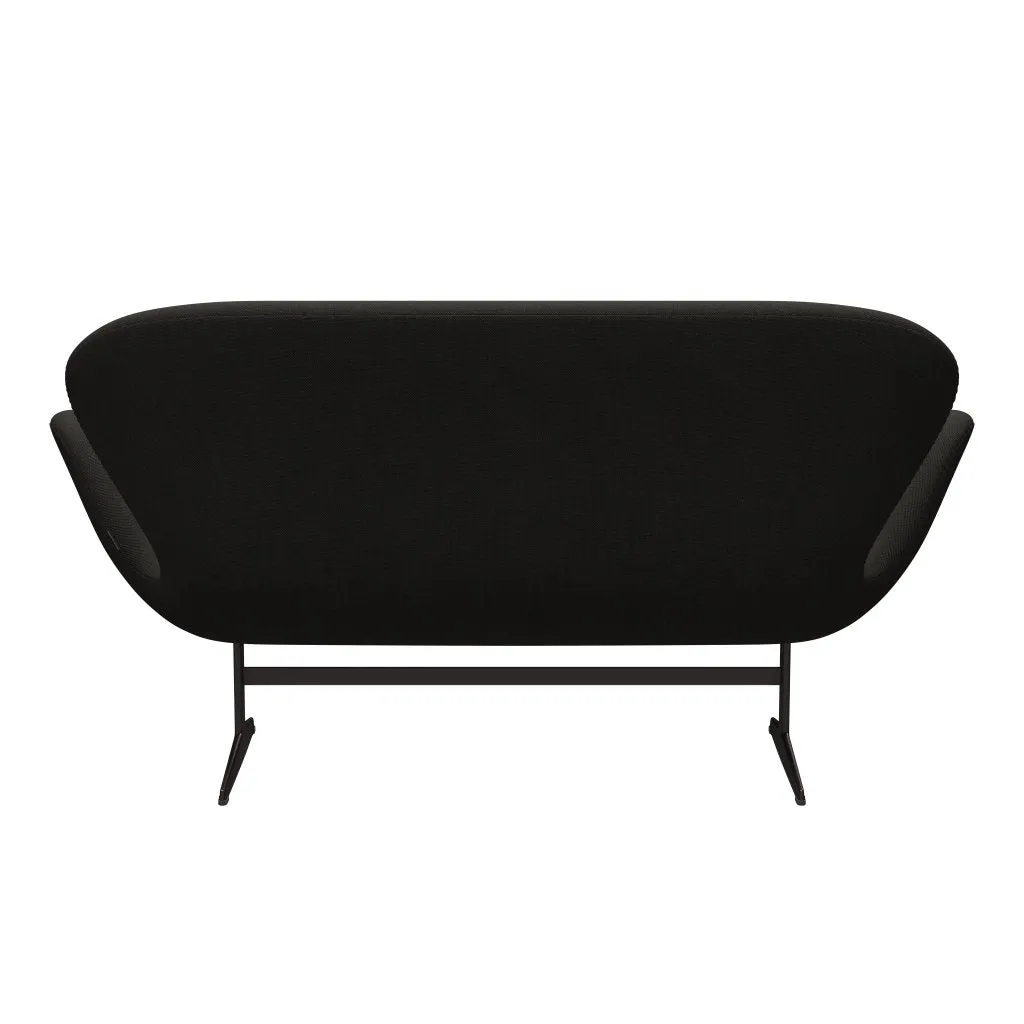 Fritz Hansen Swan™ Sofa 2 Seater, Brown Bronze/Steelcut Trio Dark Brown