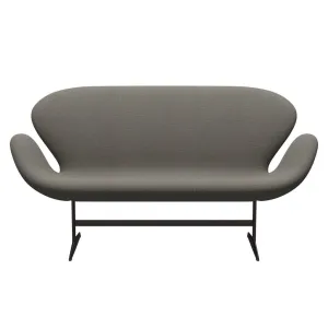 Fritz Hansen Swan™ Sofa 2 Seater, Brown Bronze/Steelcut Trio Light Brown