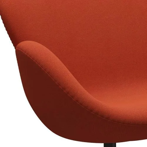 Fritz Hansen Swan™ Sofa 2 Seater, Brown Bronze/Steelcut Trio Orange