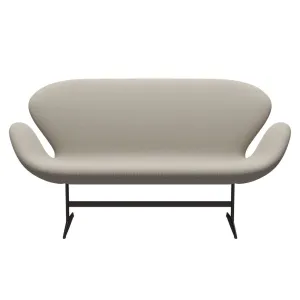 Fritz Hansen Swan™ Sofa 2 Seater, Brown Bronze/Steelcut Trio Sand