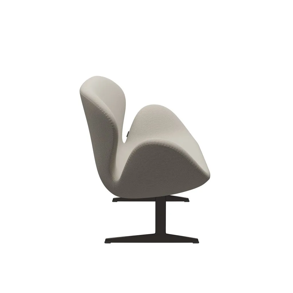 Fritz Hansen Swan™ Sofa 2 Seater, Brown Bronze/Steelcut Trio Sand